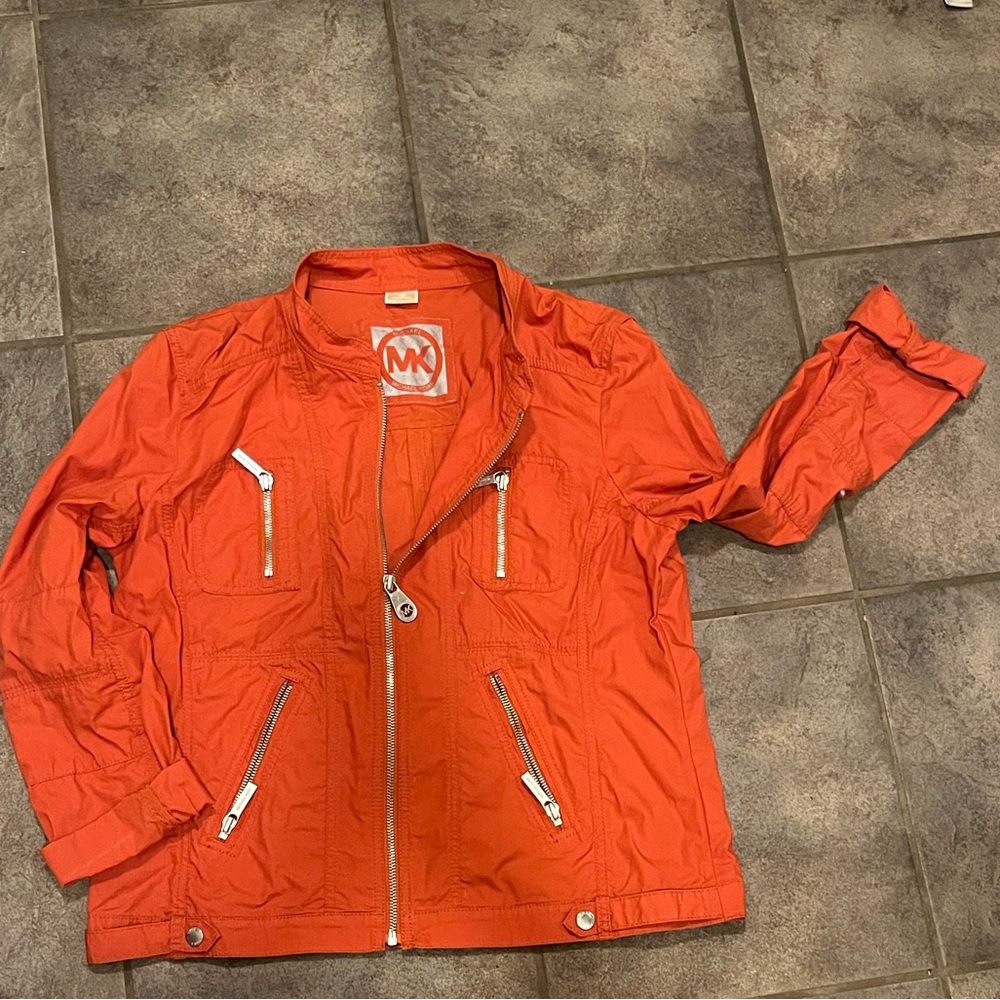 Michael Kors Vibrant Orange Jacket